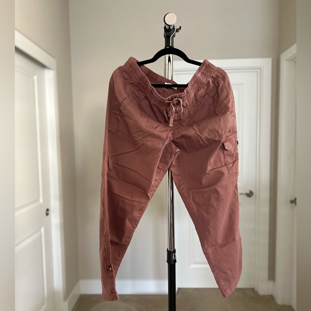 Women’s Sonoma Dusty Rose Cargo Pants ~ Size 12